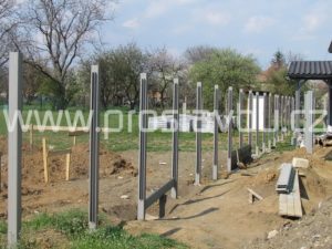 WPC plot Duofuse - realizace oplocení domu