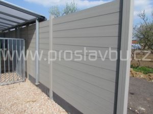 WPC plot Duofuse - realizace oplocení domu