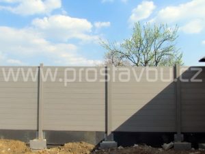 WPC plot Duofuse - realizace oplocení domu