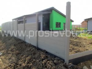 WPC plot Duofuse - realizace oplocení domu