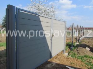 WPC plot Duofuse - realizace oplocení domu